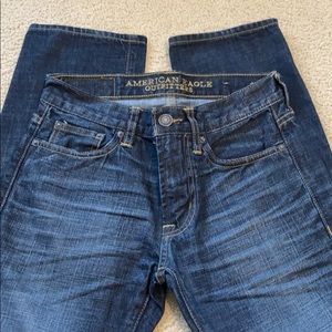 American eagle slim straight jeans 26/28